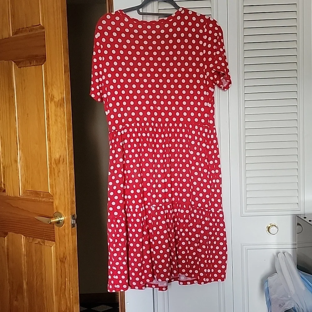 Polka Dot Mini Dress - Picture 15 of 17